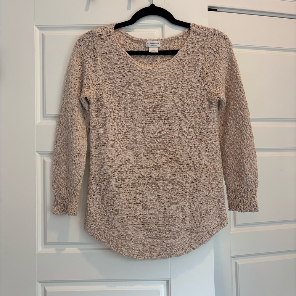 Club Monaco Textured Knit Top